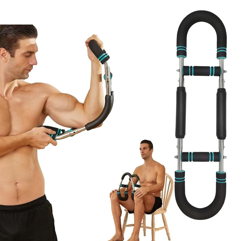 XINGJIEYUN Adjustable Resistance Twist Arm Trainer, Men's Chest, Shoulder, and Arm Exercise Equipment, Portable and Detachable Upper Limb Fitness Equipment Trainer