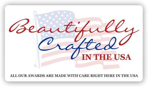 Custom Plaque Award - Personalized Engraved Recognition - Choose Size & Customize (6x8)