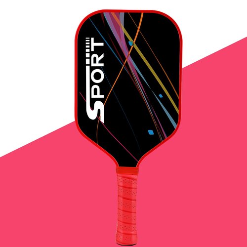 Pickleball Paddle, USAPA Approved Carbon Fiber Pickleball Paddle, Lightweight Pickle Ball Rackets for Men and Women, 1 Pickle Ball Paddle with 1 Carry Bag, Comfortable Handle(Colorful‎‎)