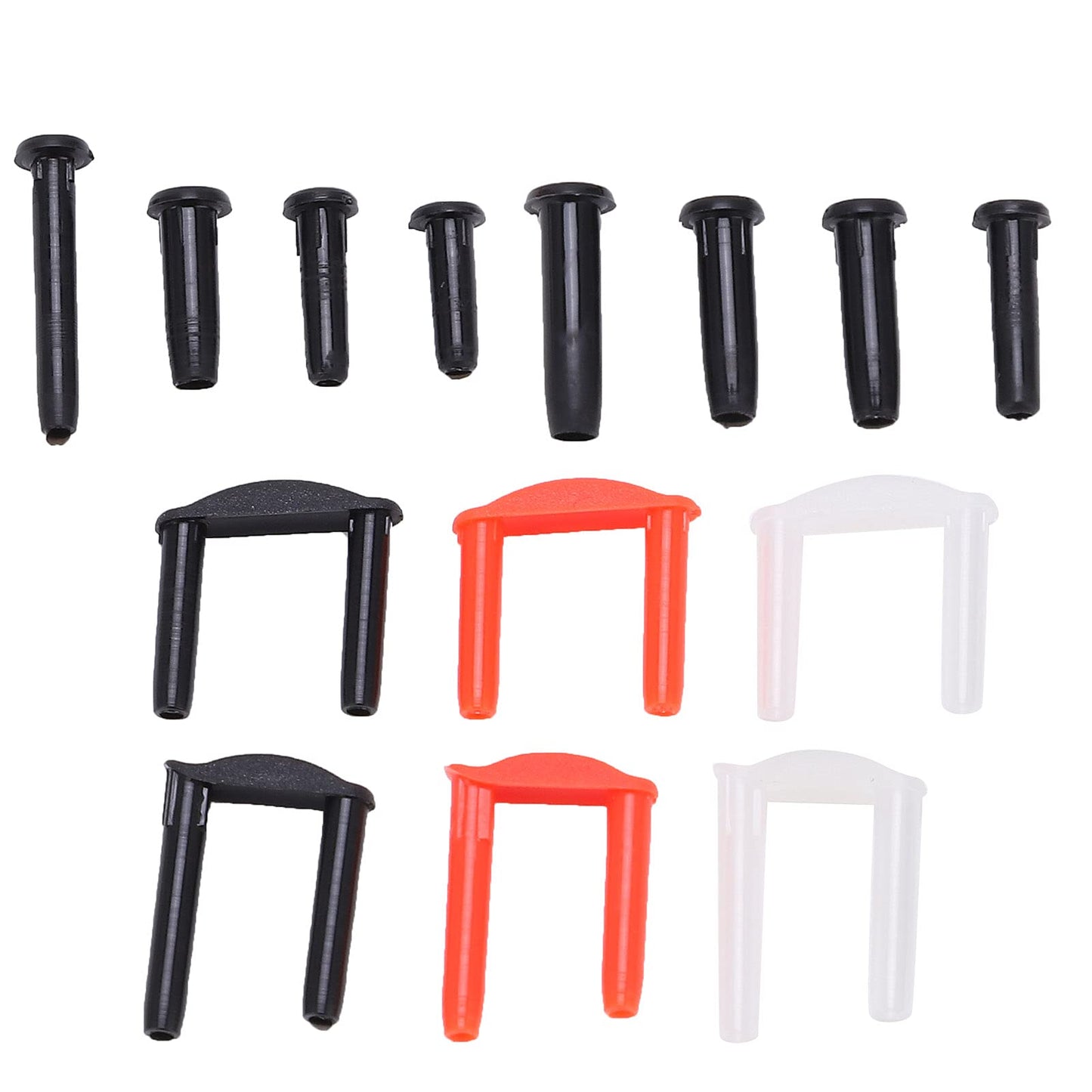 VGEBY Badminton Grommets, Set with String Protector and Tools, String Protector for Racquets, Durable Badminton Accessories for Professional and Amateur Players, Home, Gym, and Club Use