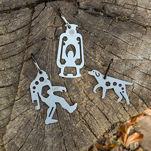 Multi-Tool Carabiner - Stainless Steel for Hiking & Travel - Trout