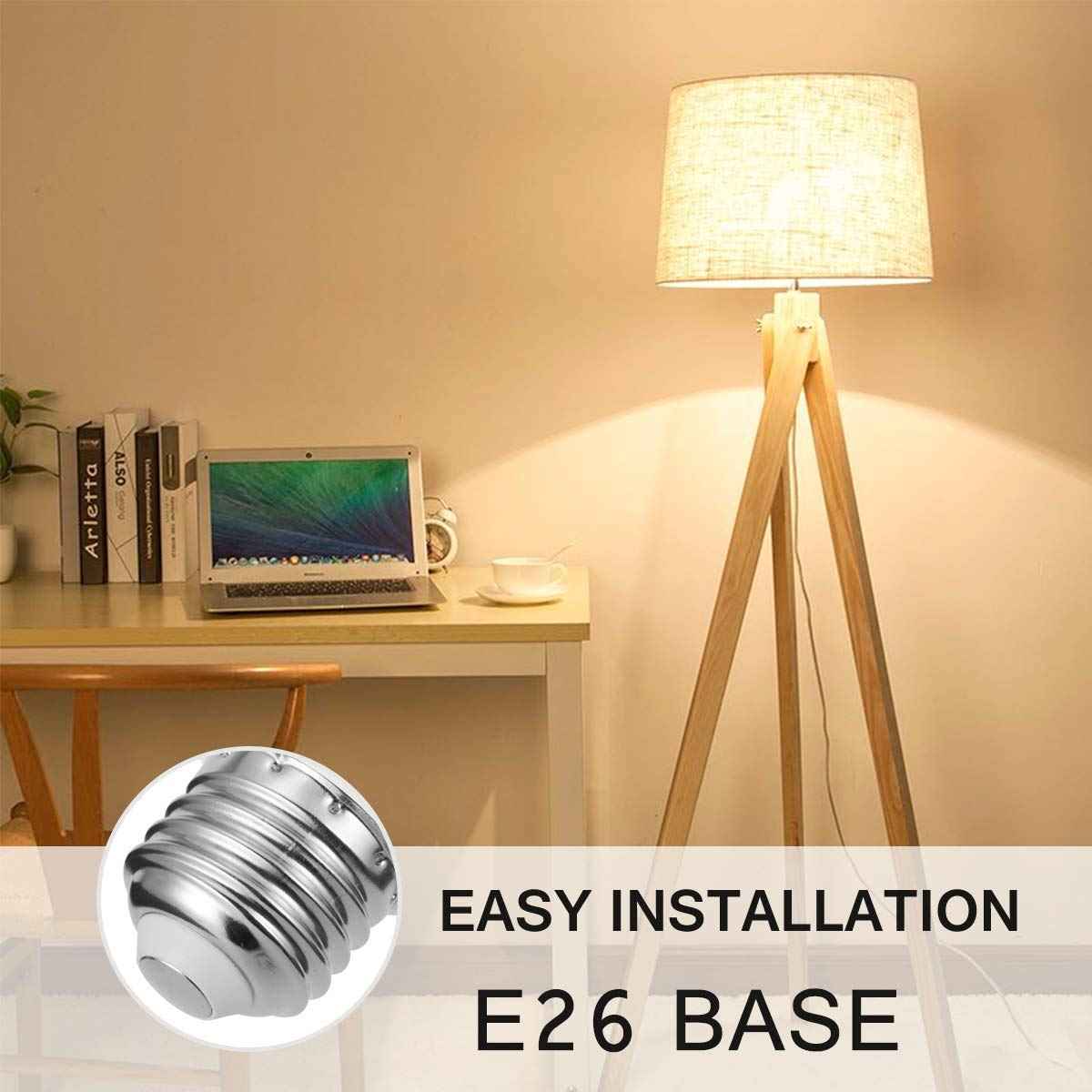 CtrlCV LED Light Bulbs, G125 Globe Bulb,10w Globe Light Bulb, Warm White Light 2700k LED Bulbs,Non-Dimmable,E26 Base Large Light Bulb,Milky White Led Bulb 1000 Lumens,Perfect for Indoor Home Lighting