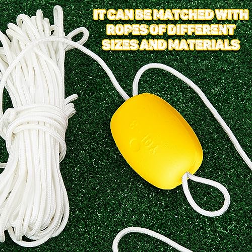 Poen 6-Pack Marine Buoy Floats for Boat, Kayak, Pool, and Watermarking, 4" x 3"