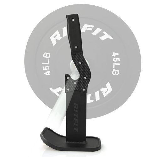 RitFit Deadlift Jack/Barbell Jack Unload 660LB Barbell Stand with Non-Slip Handle and Base, Perfect for Deadlift and Powerlifting