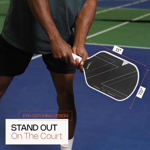 Strena T700 Carbon Fiber Pickleball Paddle | Lightweight Pickleball Racquet for Control, Power & Spin | High-Performance Carbon Fiber Paddle Face | Pickleball Paddle by Strena