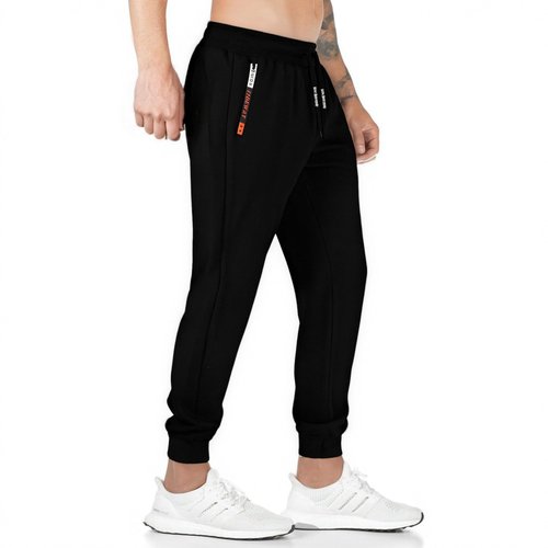 FishM Men's 3 Pack Fleece - Lined Jogger Sweatpants - Warm Thermal Athletic Workout Pants with Zipper Pocket & Drawstring