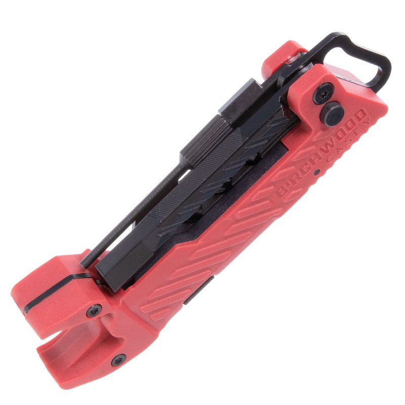 Birchwood Casey Pistol Gun Multi-Tool Kit| Durable Versatile Compact Gunsmithing Tool Set | 1911 Wrench, Bit Driver & Storage, Scraper, Tool Bits & Hex Keys Included