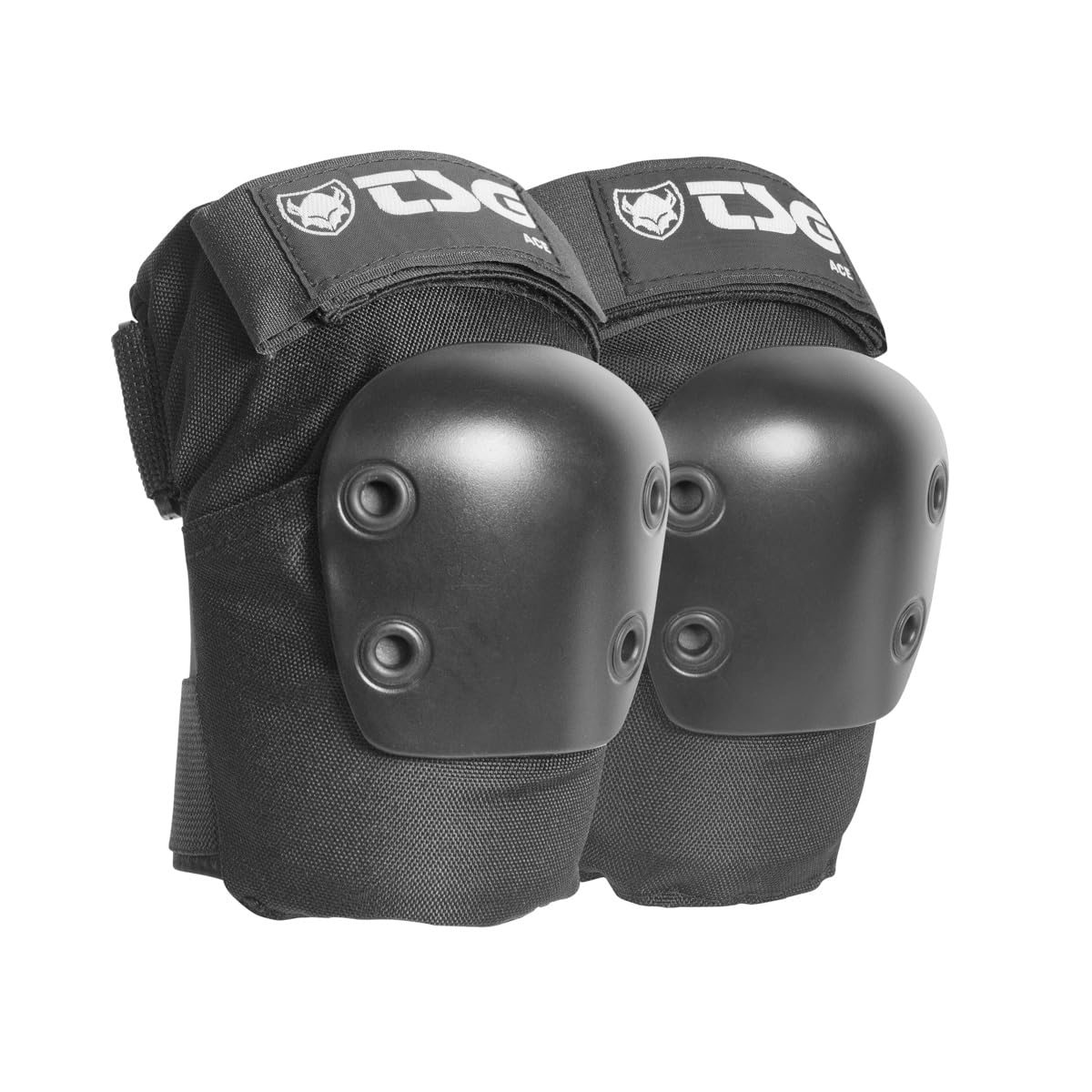 TSG Elbowpad Ace Protective Pads, Hardshell, EVA Foam, PE Elbow Cap, Tear Resistant Nylon, 360 Degree Wrap Strap, Pre Shaped, Horseshoe, Slip On, Pull Over, Skating, Downhill