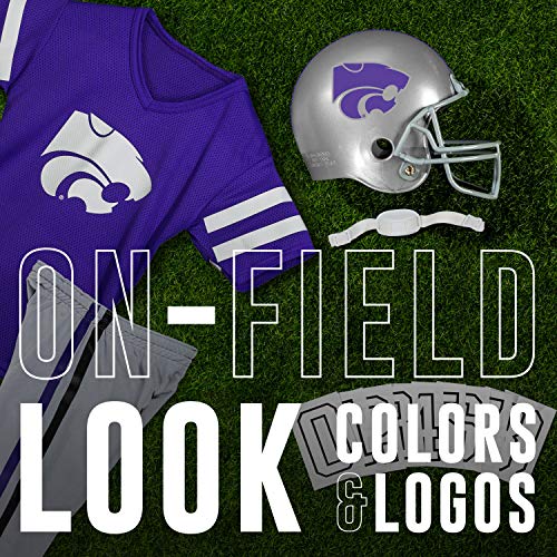 Kansas State Wildcats Kids Football Uniform Set - Small College Jersey & Helmet