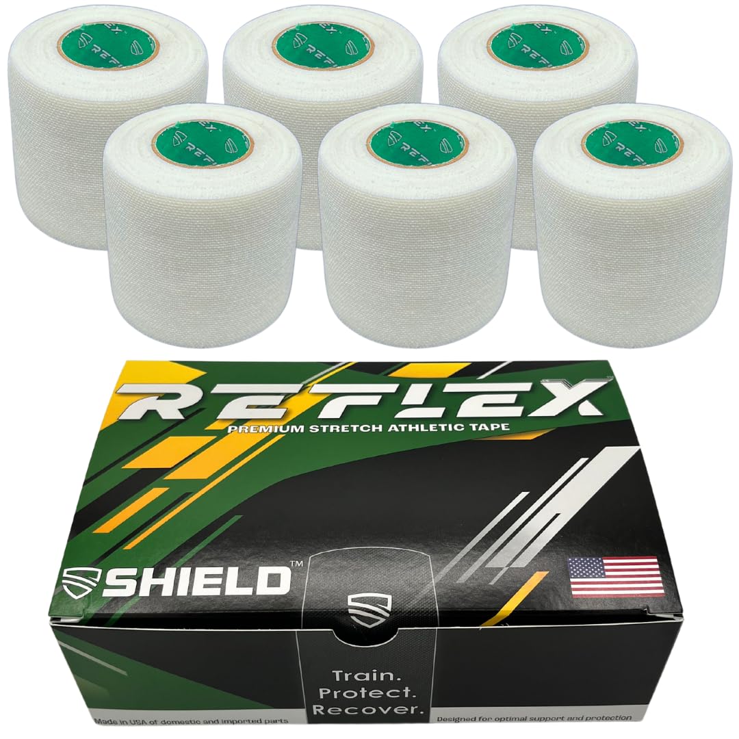 Shield Cleat Spatting Tape | 6 Pack (Arctic White)