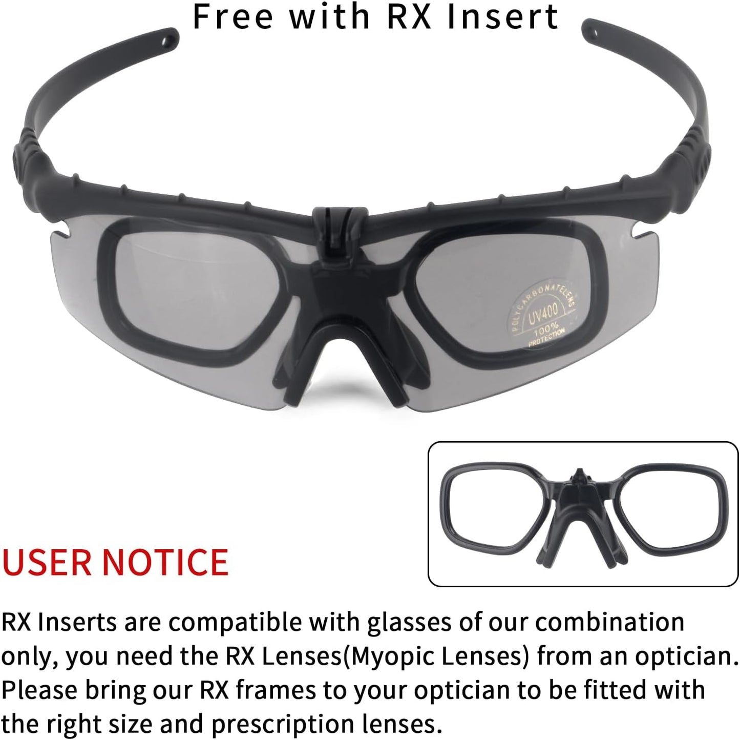 Skiennix Sports Goggles - Anti-Fog Sunglasses with 3 Interchangeable Lenses for Optimal Clarity