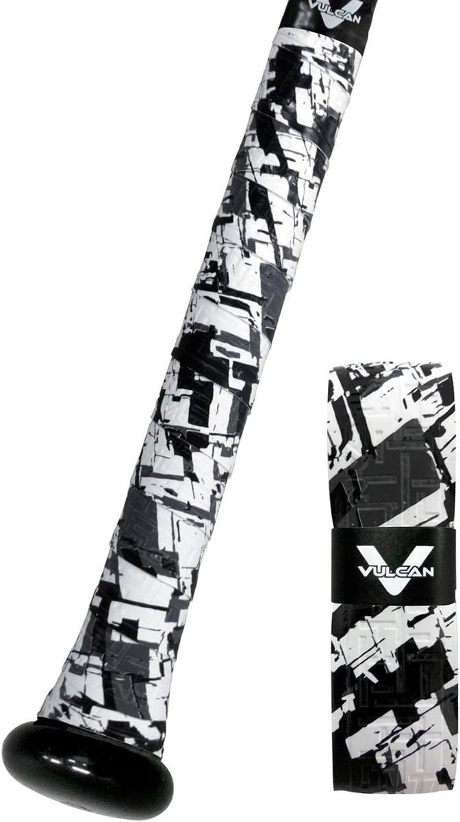 Vulcan Bat Grip - 0.50mm, 1.00mm, 1.75mm | Enhance Baseball/Softball Performance | Multiple Colors Available