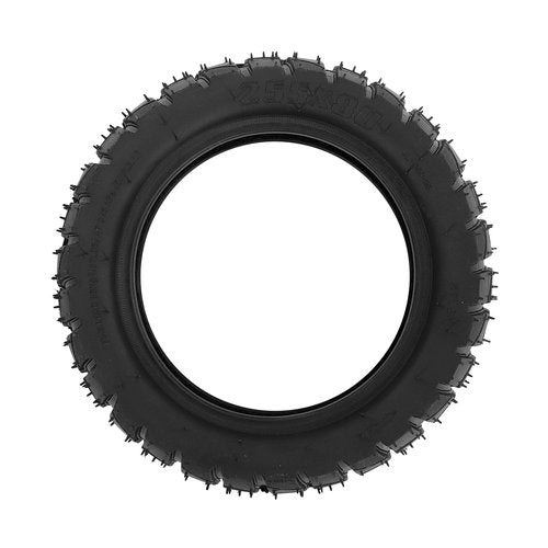 GYL 10x3 255x80 80/65-6 Off-road Rubber Outer Tire Replacement for Nanrobot D4+ D5+ D6+/Varla Eagle 1/Zero 10x/ Apollo Pro/Kugoo M4 Pro Electric Scooter Go karts, Thickened Anti-explosion 10 inch Tyre