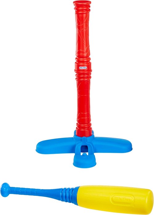 Little Tikes T-Ball Set - Red with 5 Balls | Perfect for Toddlers Ages 18+ Months