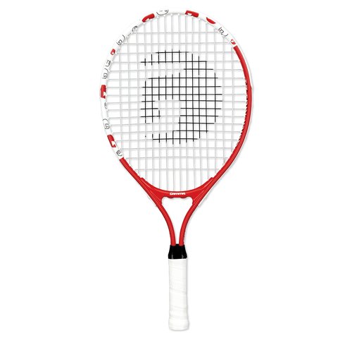 GAMMA Sports Junior Tennis Racquet: Quick Kids 21 Inch Tennis Racket - Prestrung Youth Tennis Racquets for Boys and Girls - 93 Inch Head Size - Red