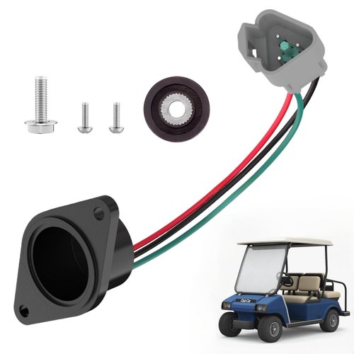 GFHUREB Golf Cart Speed Sensor (High Speed Magnet), for Club Car IQ DS and Precedent (2004-up) 48V Electric Golf Carts with ADC Motor, Replaces OEM 102704901 102265601