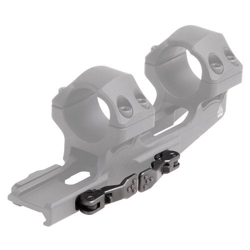 UTG ACCU-SYNC QR 1", Medium Pro, 34mm Offset Scope Mount,Black