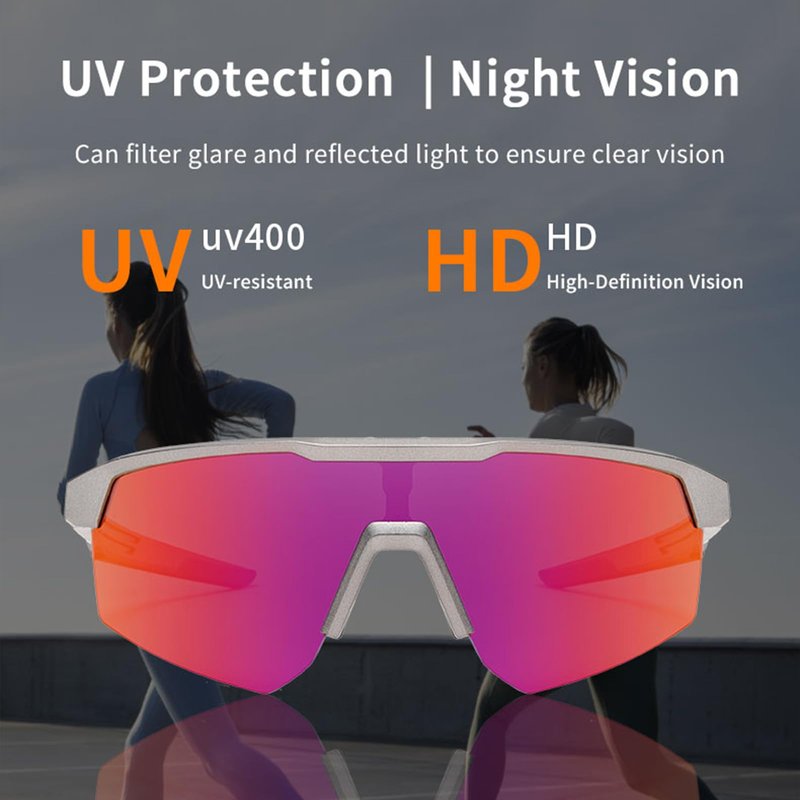 TICHSYGIA Running Sport Polarized Sunglasses UV Protection for Youth,Men & Women,Ideal for Cycling Baseball Skiing & Softball