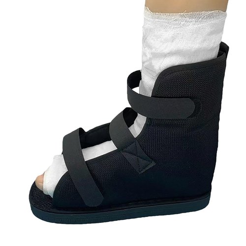 JIAHG Fracture Recovery Shoes Gypsum Shoe Sock Cover Rehabilitation Shoes Foot Fracture Support Open Toe Plaster Cast Boot Post-Injury Protection Cast Shoe for Swollen Feet Bone Healing Support