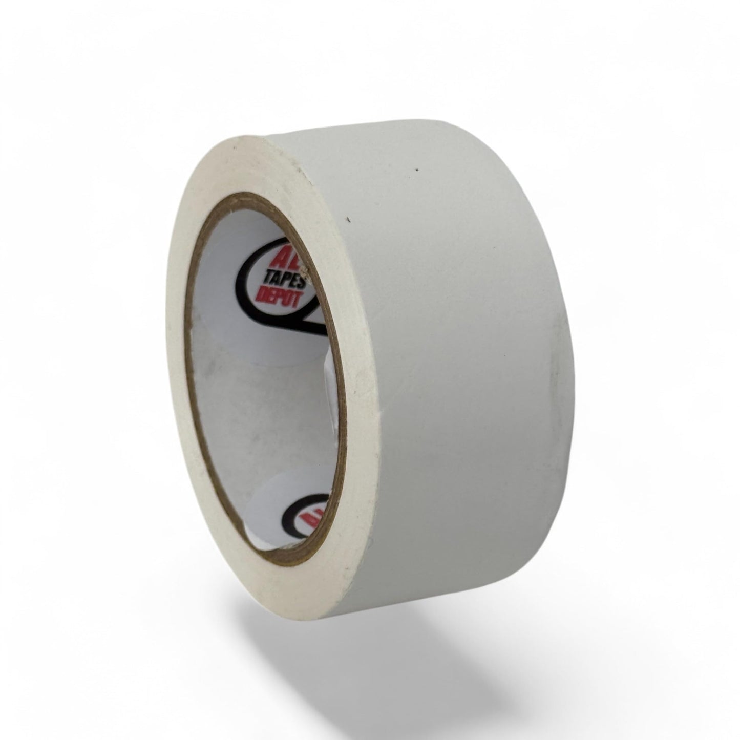 All Tapes Depot White Vinyl Pinstriping Tape, 2 inch x 36 Yards – Ideal for Pickleball Court Lines, Floor Marking, Crafts, Boats, Vehicles