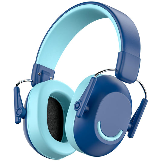 Link Dream Ear Protection Ear Muffs for Kids Noise Reduction SNR 30dB Hearing Protection for Show, Concert, Events, Fireworks (1, Blue)
