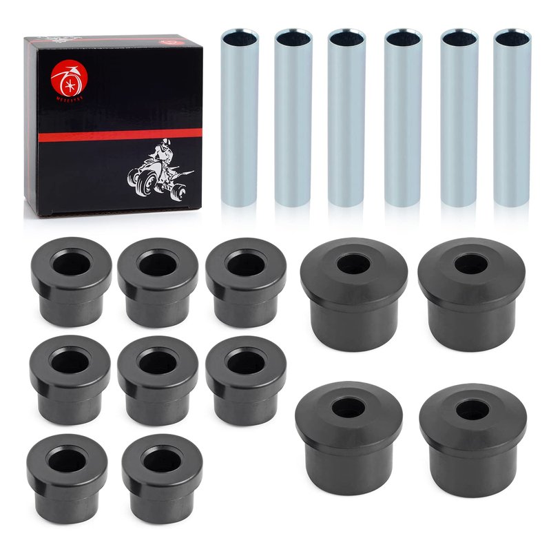 Rear Leaf Spring Bushing Kit Compatible with EZGO RXV Electric and Gas Golf Cart 2008-up
