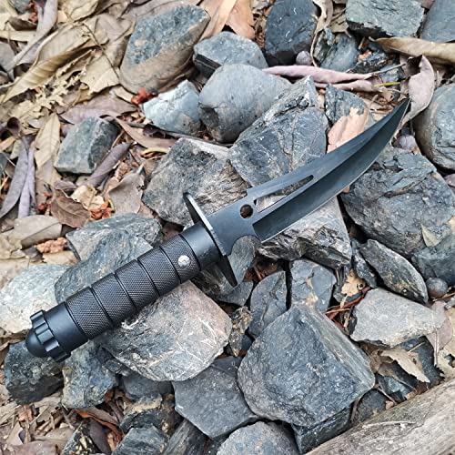 12" Fixed Blade Hunting Knife - Super Sharp Survival Knife B