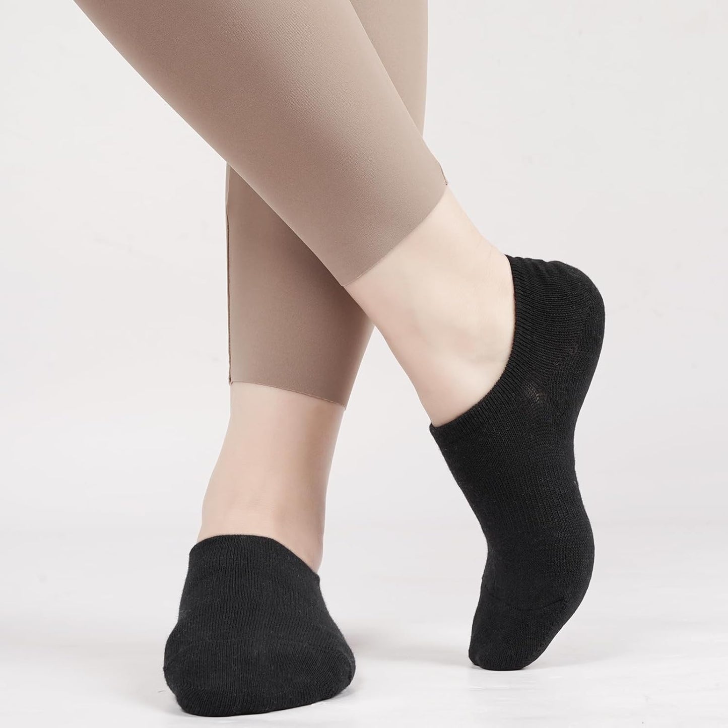 Skiennix No Show Socks for Women - Anti-Slip Low Ankle Footies for Sneakers | 6/8 Pairs