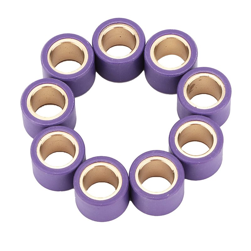 Acouto HIGH PERFORMANCE VARIATOR ROLLER KIT 9PCS - 152QMI 157QMJ GY6 Scooter