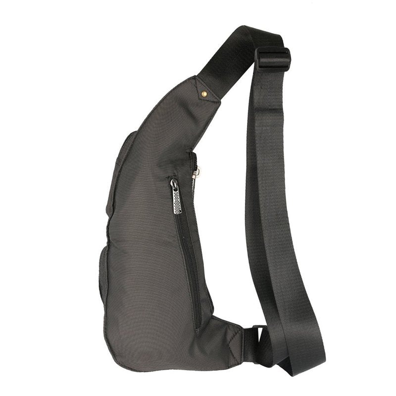 Vanlison Sling Bag, Small Sling Backpack, Small Chest Pack- Crossbody Bag For Men Women, Lightweight Shoulder Bag Black