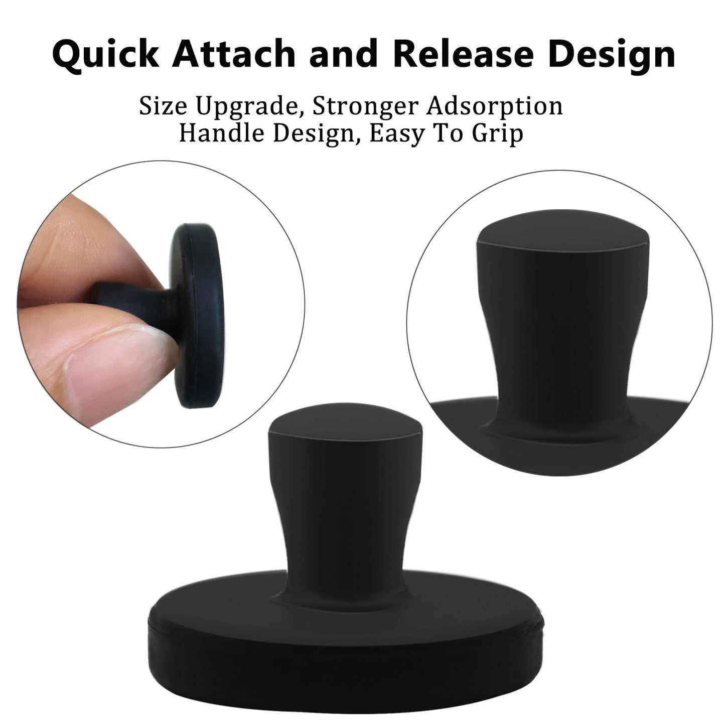 Air Fryer Liner Silicone Full Enclosed Magnets,100% BPA FREE Waterproof Rust-proof & High-Resistant for Air Fryer Paper, Secures Disposable Paper Liner Safely Prevents Burning & Food Covering -8pcs