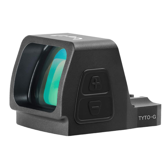 DALBINOWL TYTO-G Green Dot Sight for RMR Footprint 2.5 MOA Motion Awake Open Reflex Sight 1x24.5mm Lens Aluminum Pistol Optic for Full-Sized Handguns