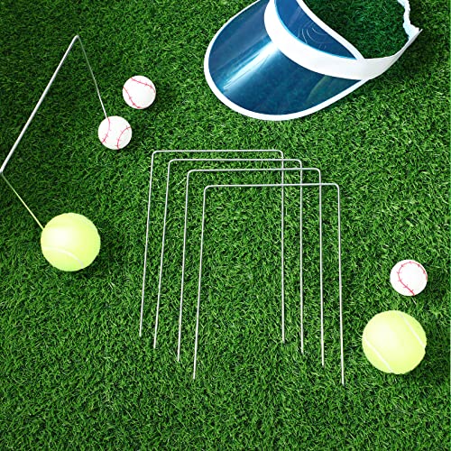Set of 9 Croquet Wickets Replacement - Square Style