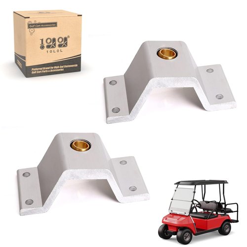 10L0L 2Pcs Golf Cart Accelerator Bearing Bracket for Club Car DS 1981-2011 Gas & Electric 1011694