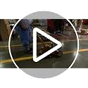 High-Performance Striping Machine - 9" x 27.5", Yellow