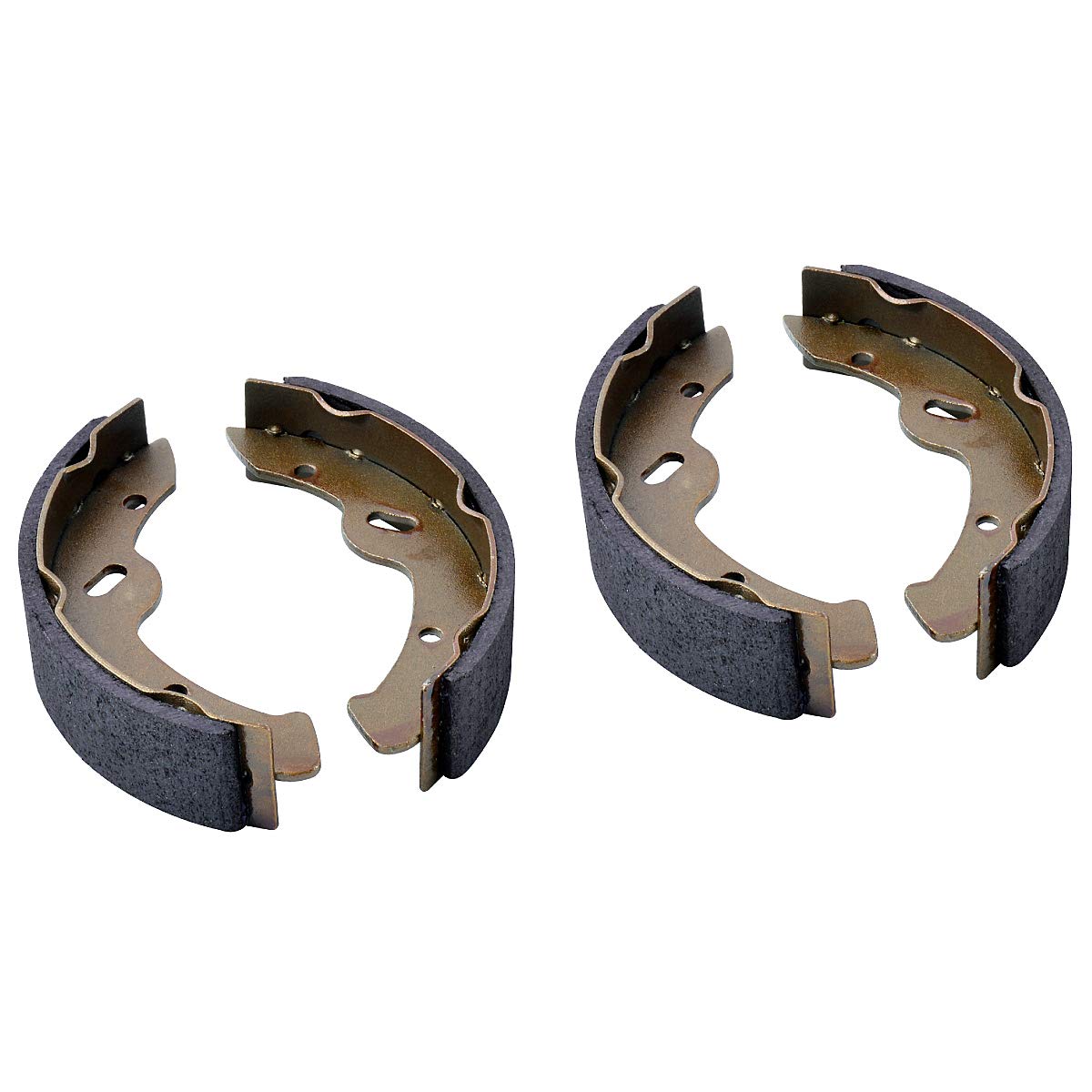 Roykaw EZGO Brake Shoes Pads and Spring Kit Compatible with1996-Up TXT/ST350/Workhorse and Yamaha 1993-Up G14, G16, G19-G22 Golf Cart Models Replaces # 27943G01, 70794G01, 70795G01