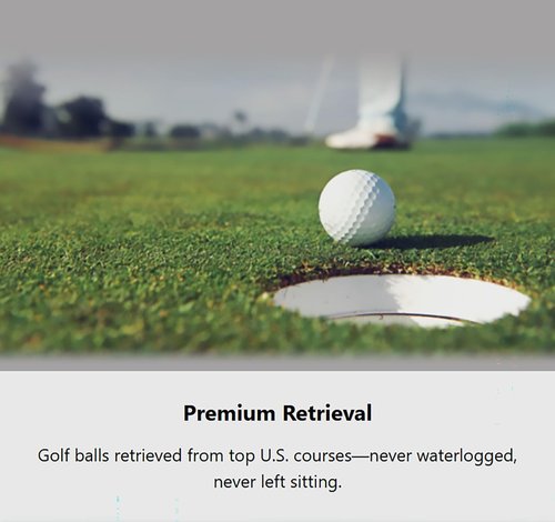 LostGolfBalls Recycled Titleist TruFeel Matte Red Golf Balls - Mint Condition, AAAAA Quality