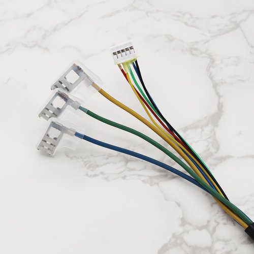 eMagTech Scooter Front Wheel Motor Cable Replacement Compatible with Xiaomi M365/Pro Rubber Scooter Motor Wire Engine Motor Wire 85cm