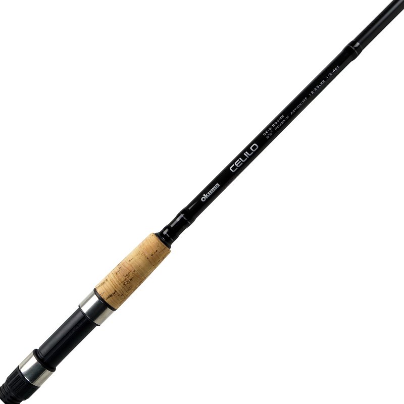 Okuma Celilo Salmon and Steelhead Lightweight Graphite Rods, CE-S-962Mb, Black