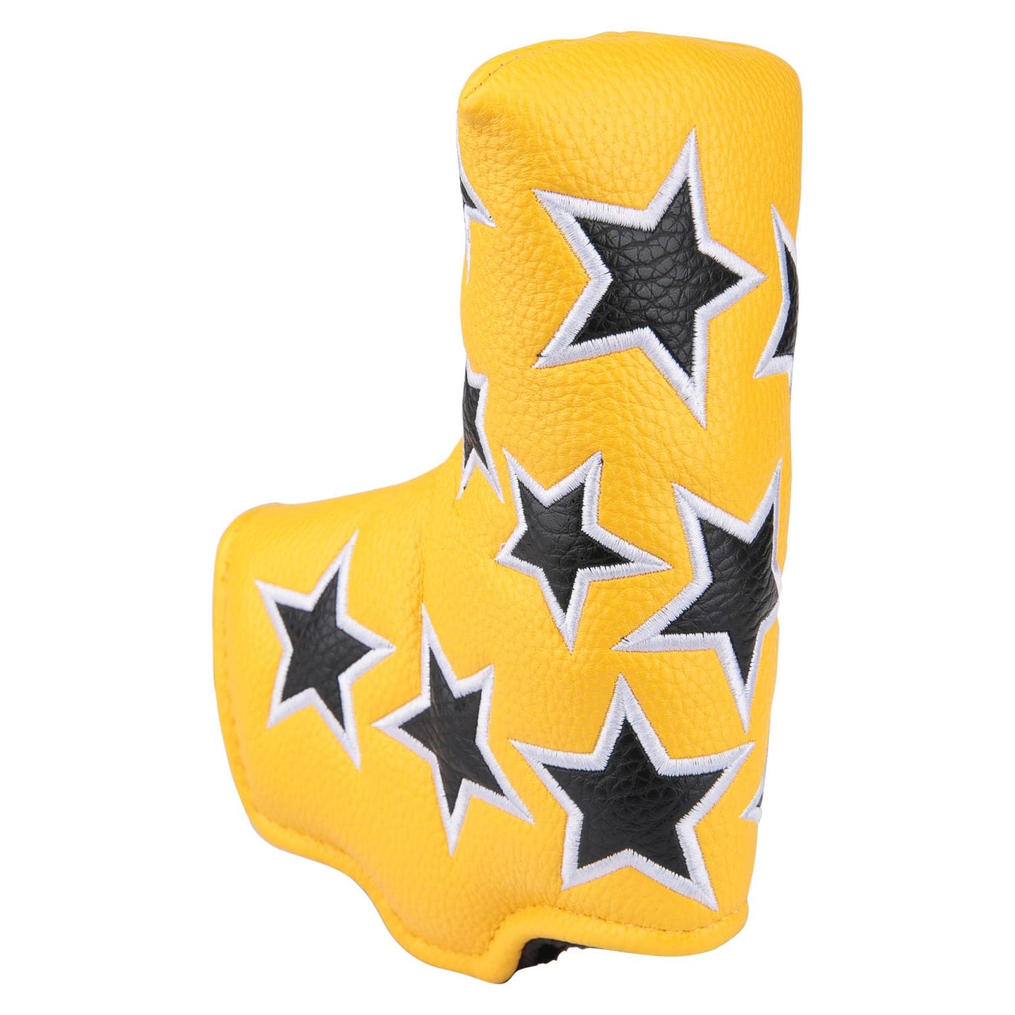 OGECLF Stars Design Golf Club Blade Putter Head Cover with Magnetic Closure fit Taylormade Scotty Cameron Odyssey (Yellow)