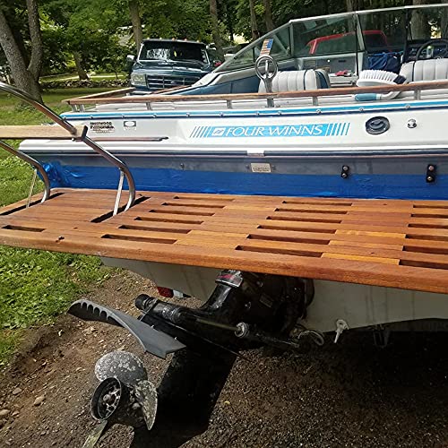 TotalBoat Teak Cleaner & Brightener Kit - 2 Qt (64 Fl Oz) for Boats & Outdoor Furniture
