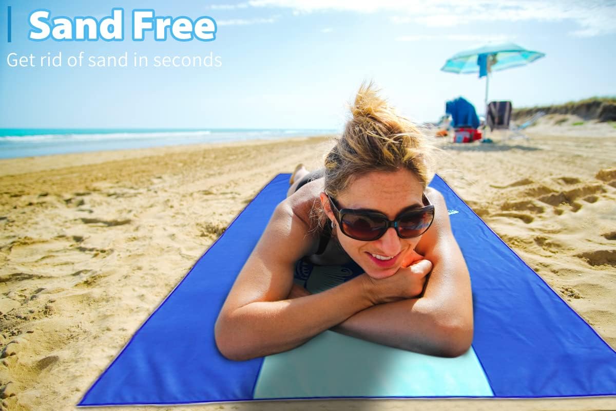 Skiennix Microfiber Beach Towels - XL Lightweight & Sand-Free | 71"x32" for Travel, Gym & Camping