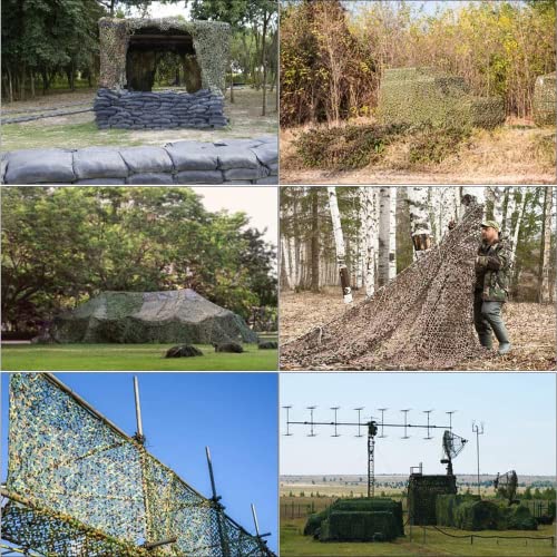 Camouflage Netting Bulk Roll - Woodland Camo, 1.5 x 2 m
