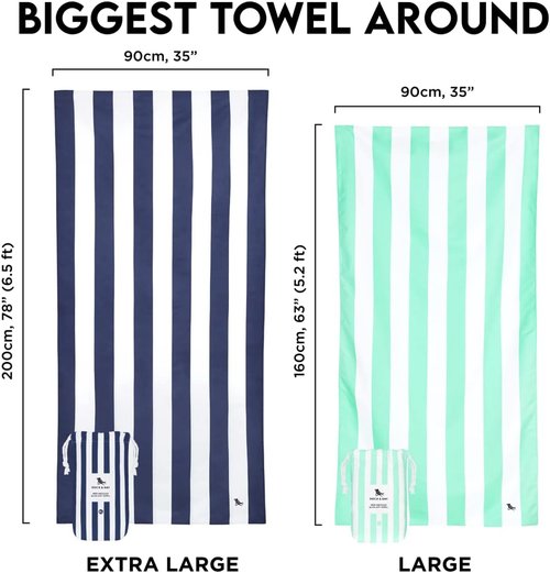 Dock & Bay Customized Beach Towel - Quick Dry & Sand Free - Compact & Lightweight - Large Cabana in Waikiki Coral Red