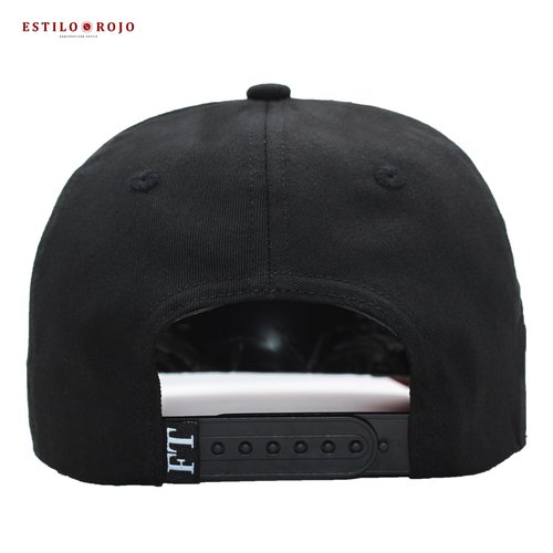 Ferreti - FT105 - Cross Design - Hats - Gorra - Original - Sombrero - Snapback - Adjustable Fit - Premium Embroidered Cross Patch - Black Baseball Cap