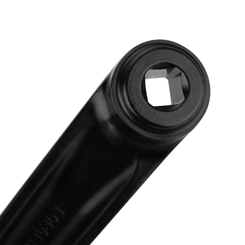 Respicefinem Crank Arm Left Bike Aluminum Alloy Single Chain 170mm Arm Replacement for Mountain Bike Road Bike Repair Replacement Accessory Compatible with Multiple Bike Model