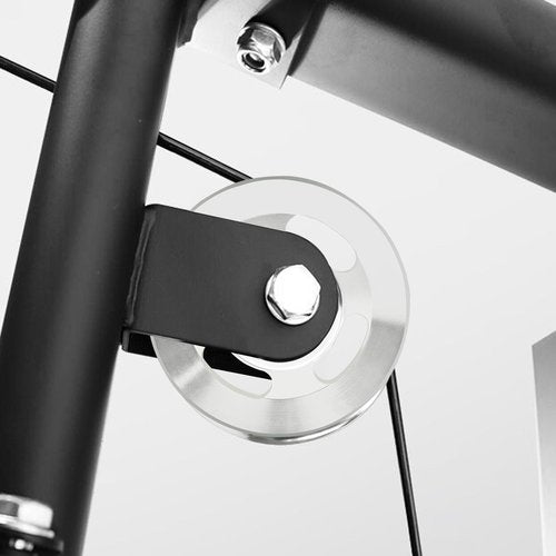 Topfinder Aluminium Alloy Gym Pulley 90 mm (1, Silver)