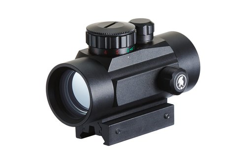 Lancer Tactical CA-412BN Airsoft Red & Green Dot 1X Scope - Black