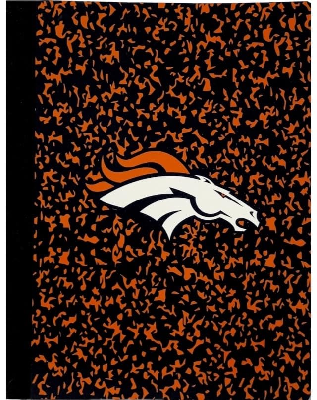 NFL Denver Broncos 100-Page Composition Notebook