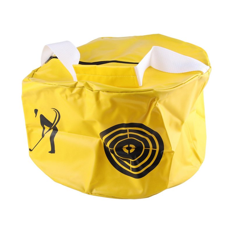 Yosoo Health Gear 2 Colors Soft Impact Bag Smash Bag Training Aid Impact Bag Swing Trainer for Impacting Training(Yellow)